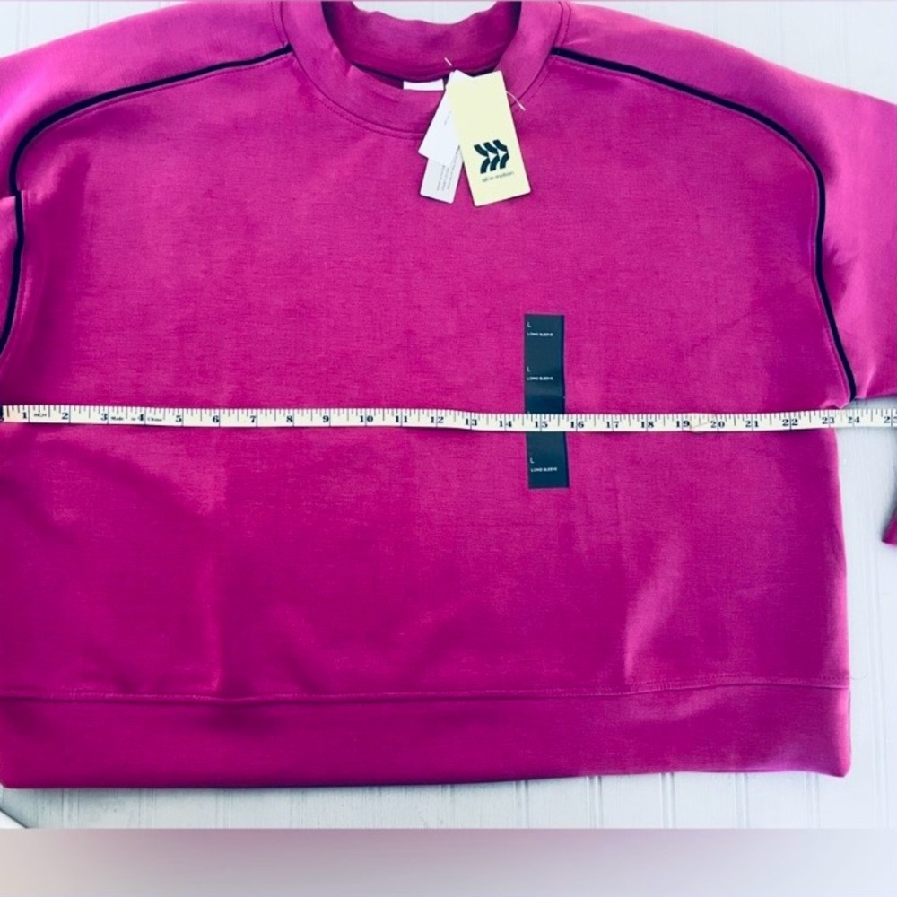 All in Motion Purple Sweatshirt - Picture 8 of 8